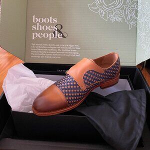 Taft Loafers - Lucca Monk Woven in Navy